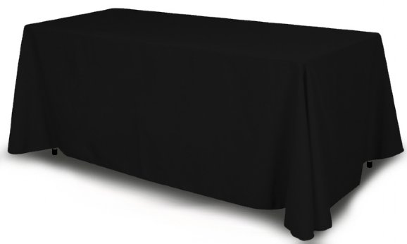 Solid Color Table Covers for 6ft. & 8ft. Tables