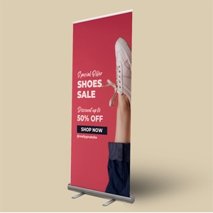 Everyday Retractable Banner Stand - 33"