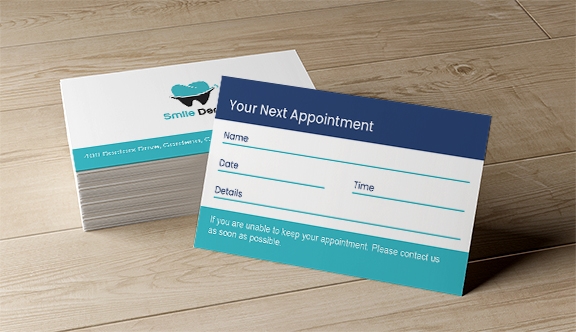 Appointment Cards 3.5x2