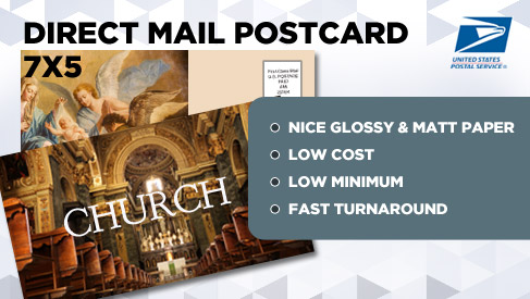 Direct Mail Postcard - 7x5