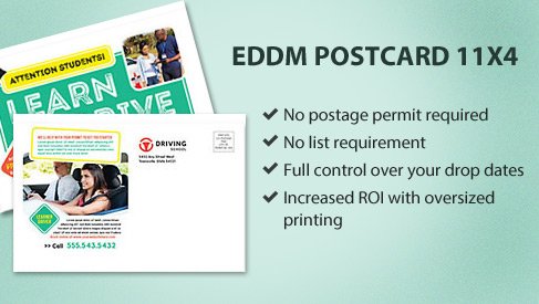 EDDM Postcard - 11x4