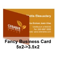 Fancy Business Card 5x2->3.5x2