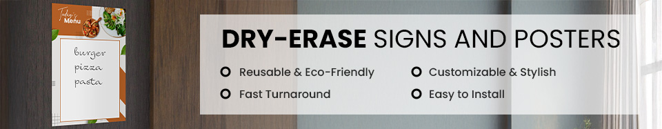 Dry-Erase Signs and Posters