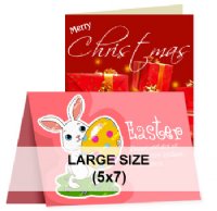 Greeting Card - 10x7 (5x7 when folded)