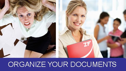 Organize Important Documents for presentation