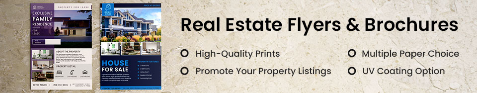 Real Estate Flyers & Brochures