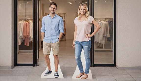 Life-Size Cardboard Standees