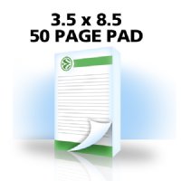 Notepad - 3.5x8.5, 50 Pages/Pad