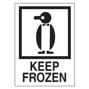 Keep Frozen Labels - 3x4