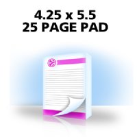 Notepad - 4.25x5.5, 25 Pages/Pad