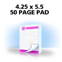 Notepad - 4.25x5.5, 50 Pages/Pad