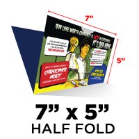 Half-Fold Mailer - 7x10 to 7x5