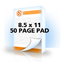 Notepad - 8.5x11, 50 Pages/Pad