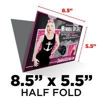 Half-Fold Mailer - 8.5x11 to 8.5x5.5