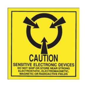 CAUTION Sensitive Electronic... Labels - 2x2