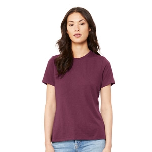 BELLA+CANVAS Womens Relaxed Jersey Short Sleeve Tee (BC6400)