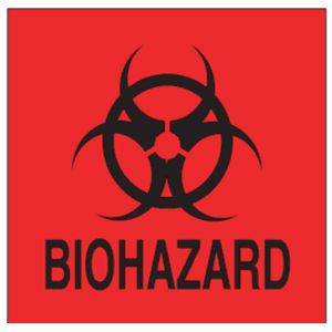 Biohazard Labels - 2x2