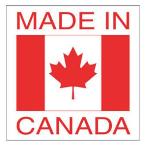 Made In Canada Labels - 4x4