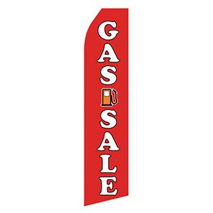 Gas Sale Stock Flag - 16ft.