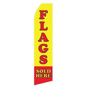 Flags Sold Here Stock Flag - 16ft
