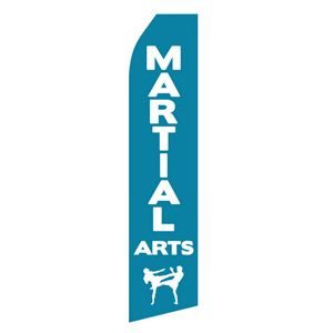 Martial Arts Stock Flag - 16ft