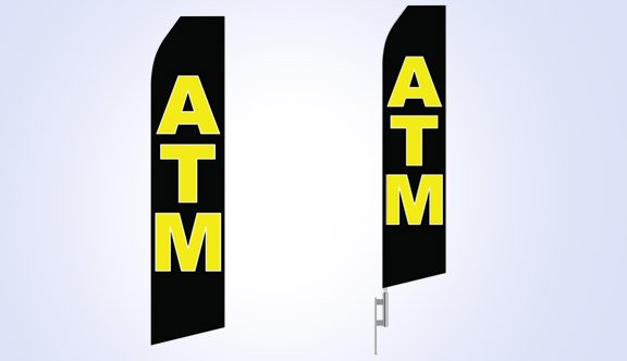 ATM Stock Flag - 16ft