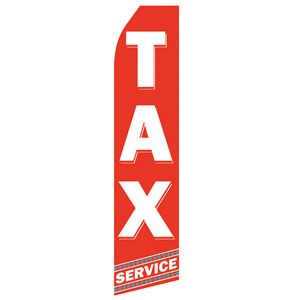 Tax Service Stock Flag - 16ft