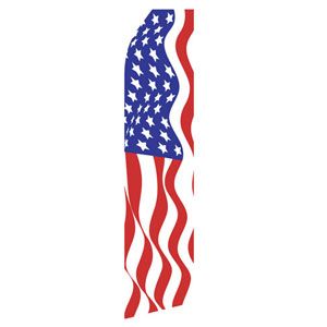 American Flag Stock Flag - 16ft