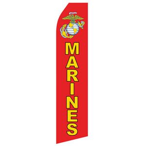 Marines Stock Flag - 16ft
