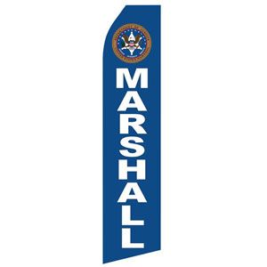 US Marshall Stock Flag - 16ft