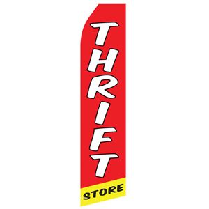 Thrift Store Stock Flag - 16ft