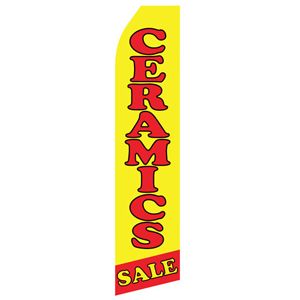 Ceramic Sale Stock Flag - 16ft