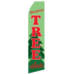 Christmas Tree Sale Stock Flag - 16ft