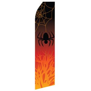 Halloween Spider Stock Flag - 16ft