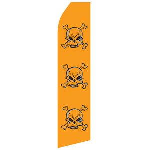 Skull Stock Flag - 16ft