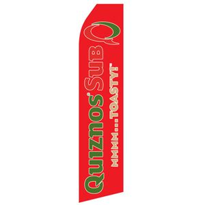 Quiznos Subs Logo Stock Flag - 16ft