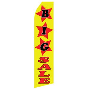 Big Sale Stock Flag - 16ft