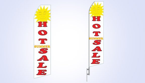 Hot Summer Sale Stock Flag - 16ft
