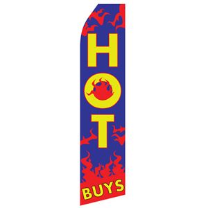 Hot Buy Stock Flag - 16ft