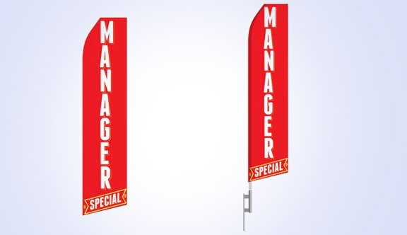 Manager Special Stock Flag - 16ft