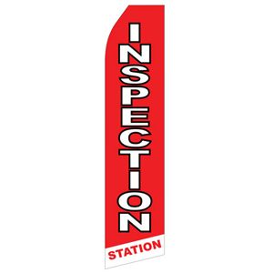 Inspection Station Stock Flag - 16ft