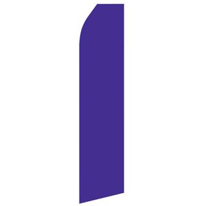 Purple Stock Flag - 16ft
