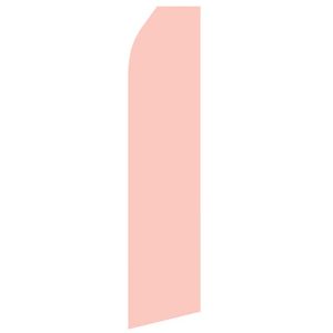 Light Pink Stock Flag - 16ft