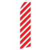 Red Ribbed Stock Flag - 16ft
