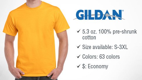 gildan 5000 shirt review