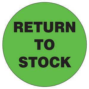 Return to Stock Labels - 2"