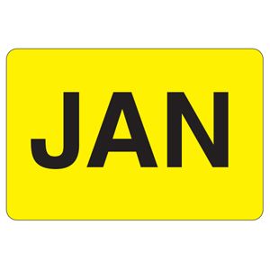January Labels - 2x3