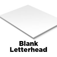 Blank Letterhead Paper