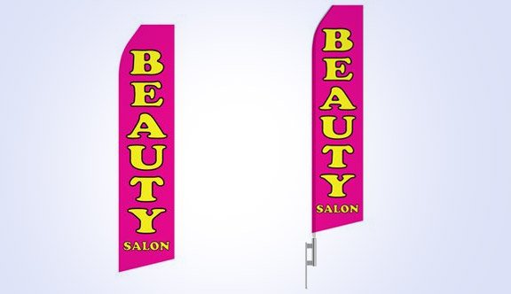 Beauty Salon Stock Flag - 16ft