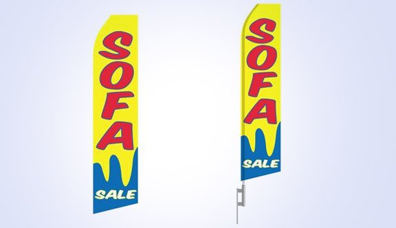 Sofa Sale Stock Flag - 16ft